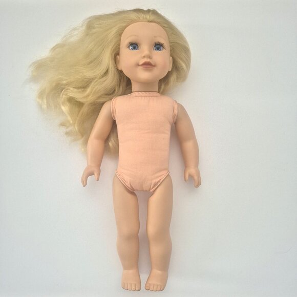 18" Lotus Doll, blonde - Picture 4 of 10